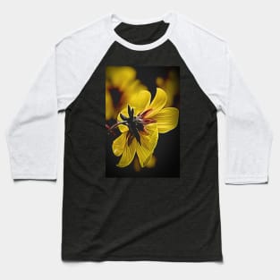 Yellow Beauty Baseball T-Shirt